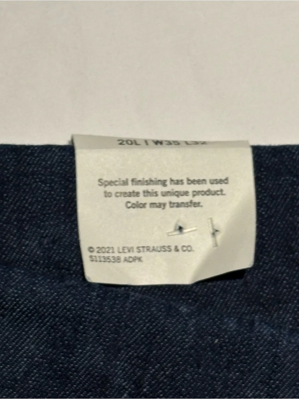 Signature by Levi Strauss Men’s Relaxed Jeans - Dark Blue Denim
